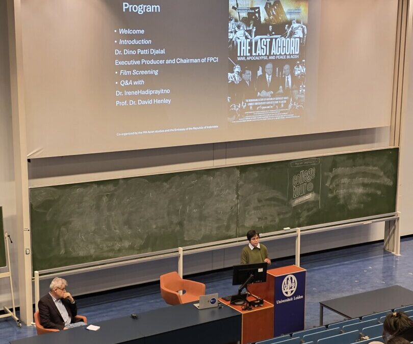 Screening Film “The Last Accord: War, Apocalypse and Peace in Aceh”